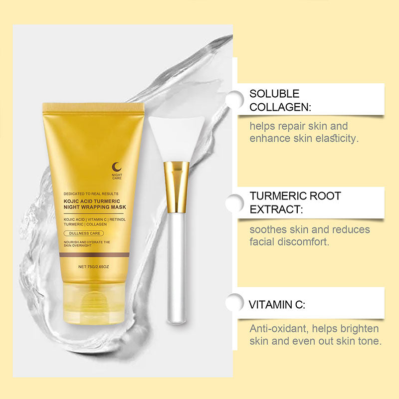 Gurkmeja Kollagen Peeling Mask