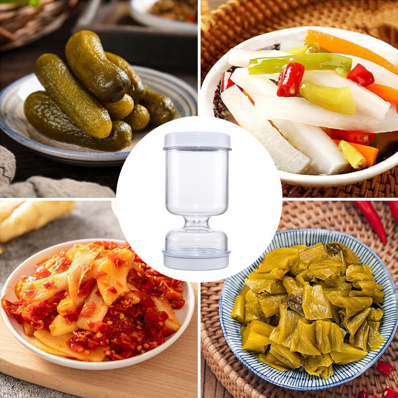 Torr och vÄt separering Kimchi-burk