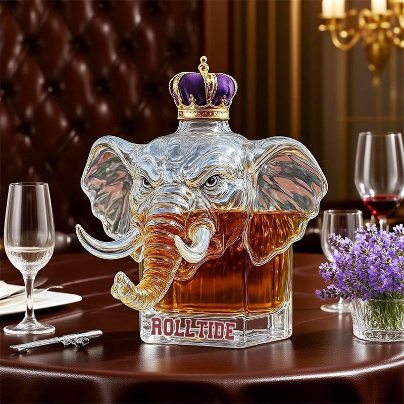 University of Alabama Crown Royal Whiskey-flaska
