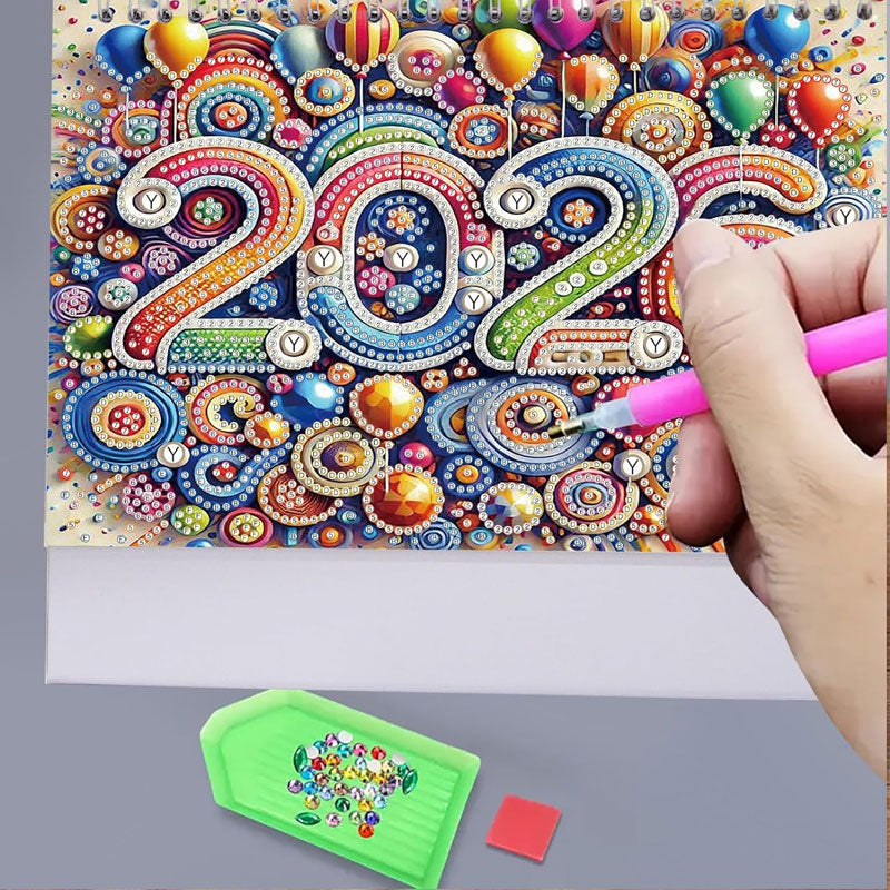 đ„Het reađ„2026 DIY Specialformad Diamant StĂ„ende Kalender för Sovrum Vardagsrum