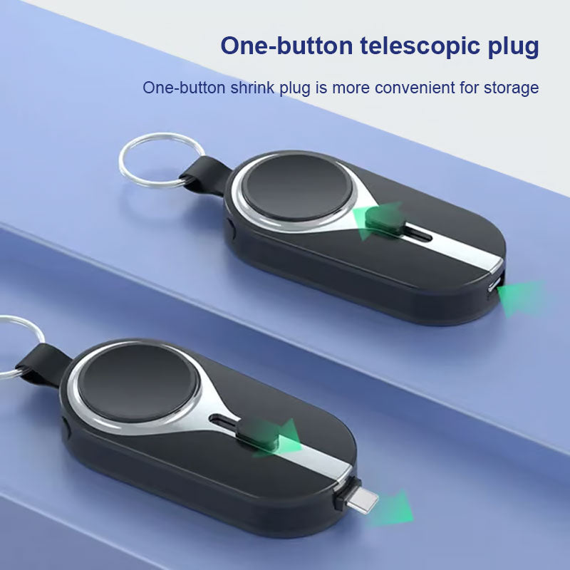 🔥Uppladdningsbar nyckelring📱För telefon + iwatch/Rechargeable Keychain For Phone + iWatch