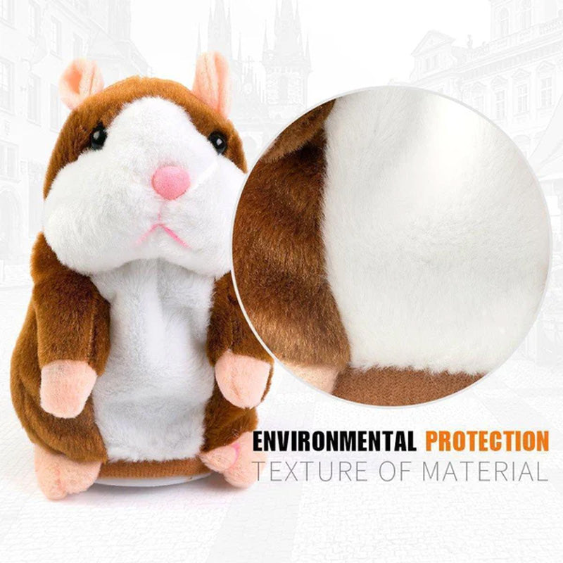 Talande Hamster Plyschleksak/Talking Hamster Plush Toy