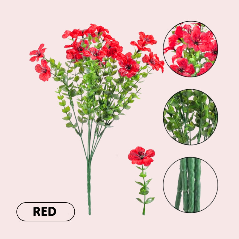 đșUV-resistent fĂ€rgglad konstgjord blommađ