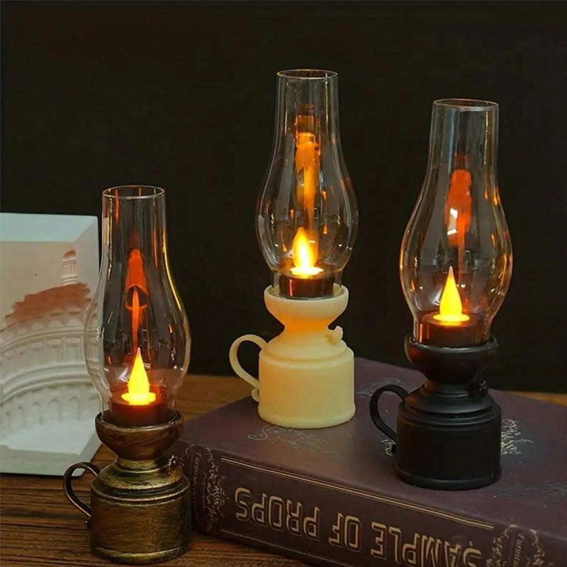 đ«Retro simuleringsfotogenlampa LED nattlampađ«