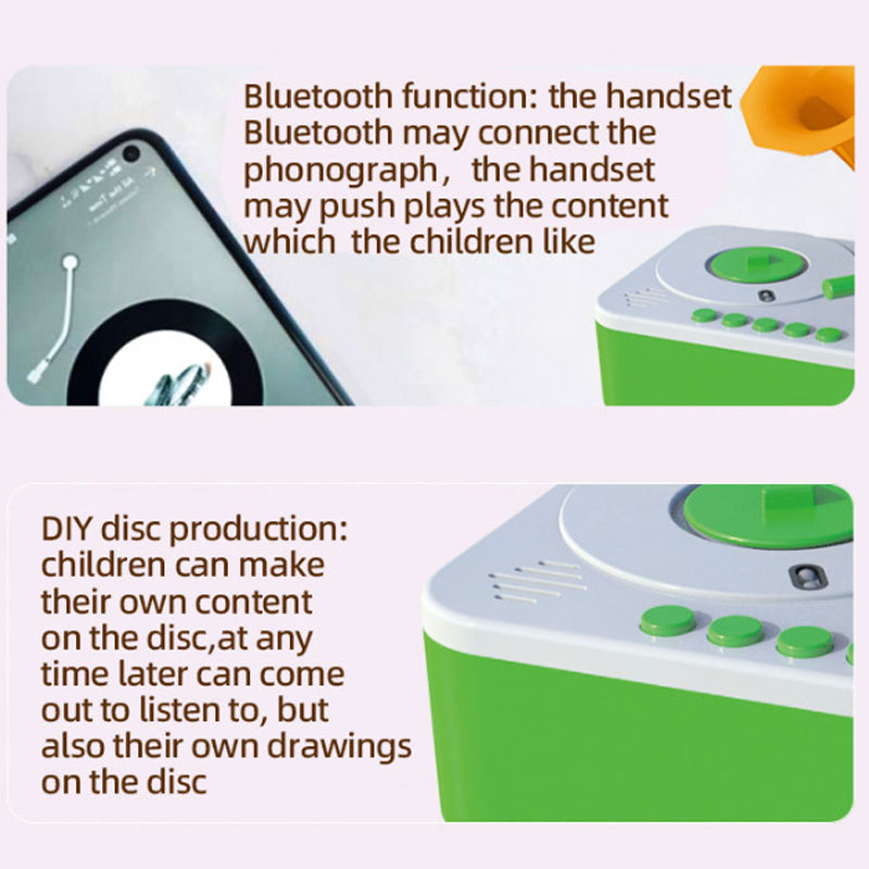 Phonograph Story Machine för tidig utbildning
