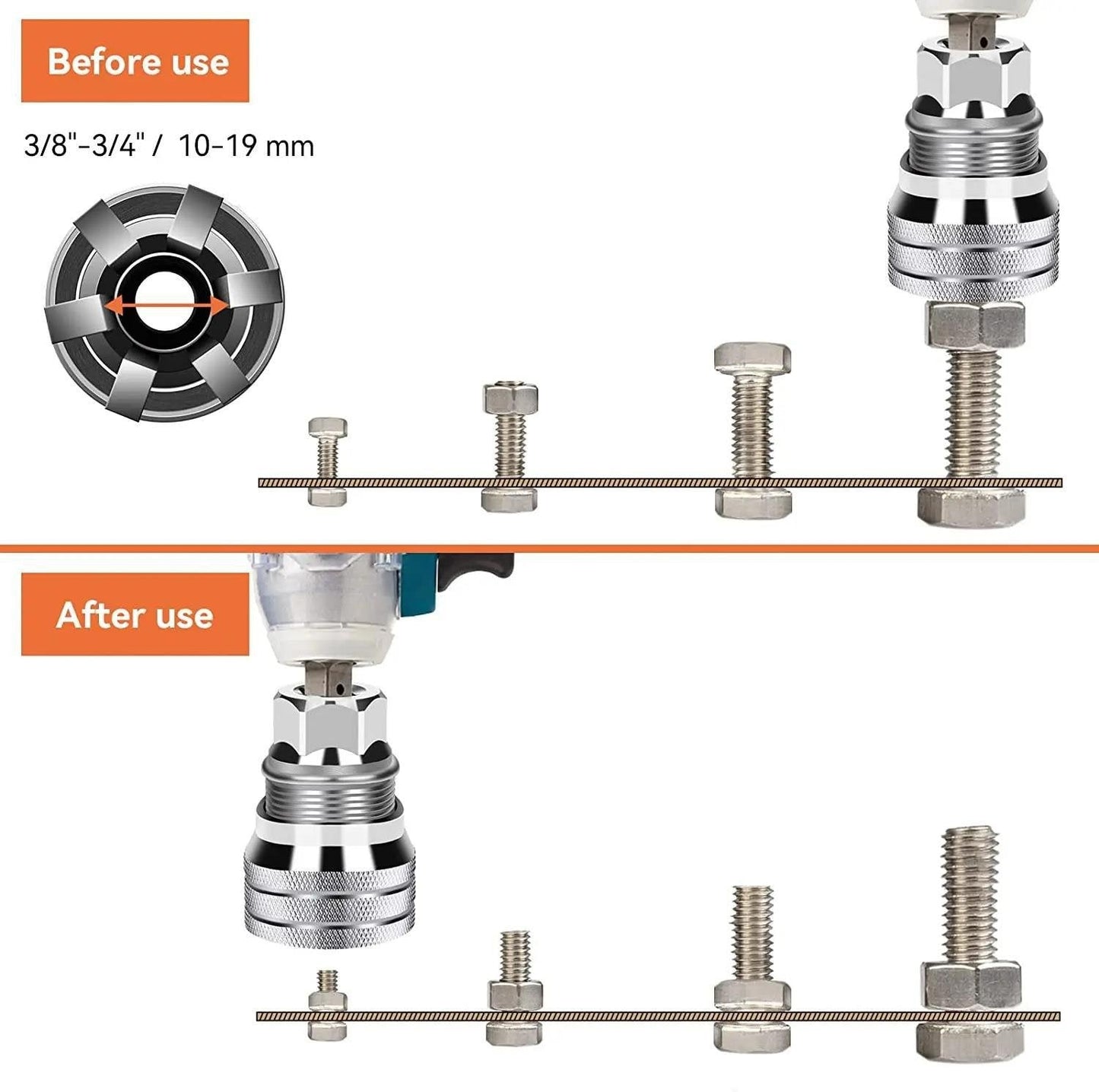 Multifunktions Universal Socket Wrench Tool - Universal Underhållsverktyg
