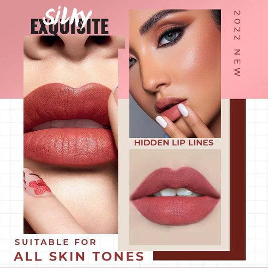 12 färger roterande, vässbara, matta läppstiftpennor