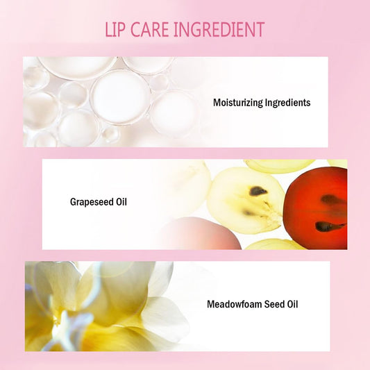 Glitter Lipstick Color Changing Lip Balm