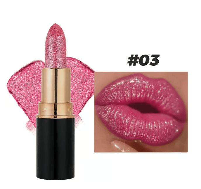 đDiamond Lip Gloss Glitter Lipstick VattentĂ€tt