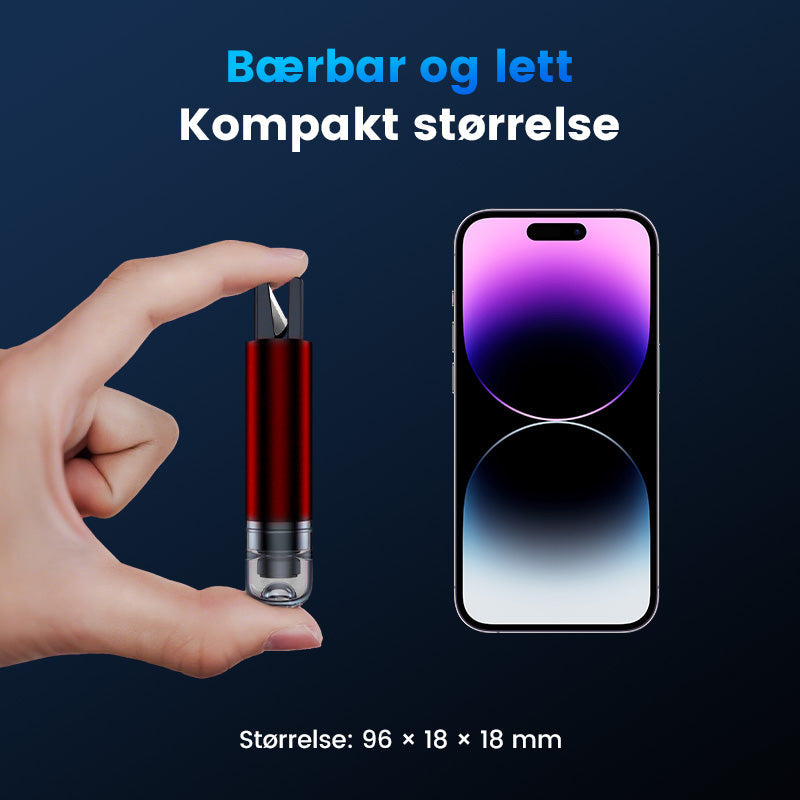 Mini nödverktyg för utrymning ur bil