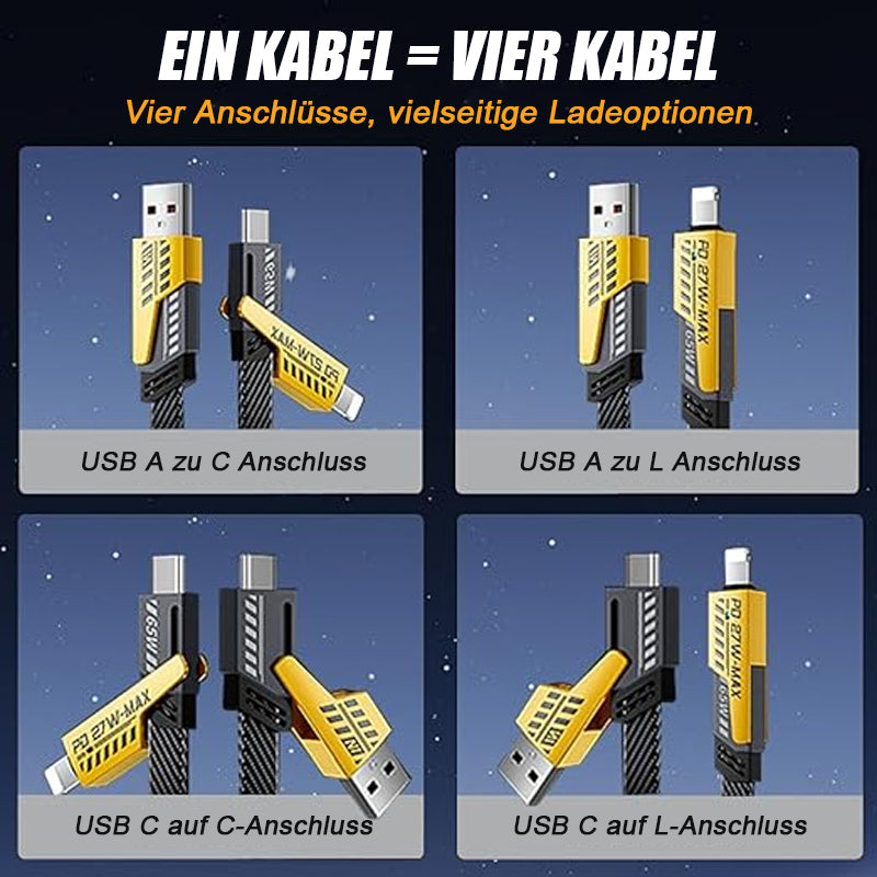 Fyra-I-Ett-Datakabel