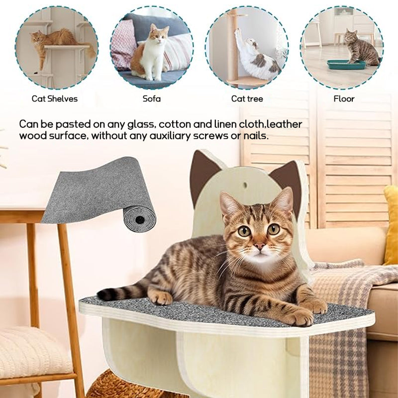 DIY klättermatta för katter