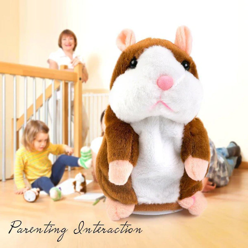 Talande Hamster Plyschleksak/Talking Hamster Plush Toy
