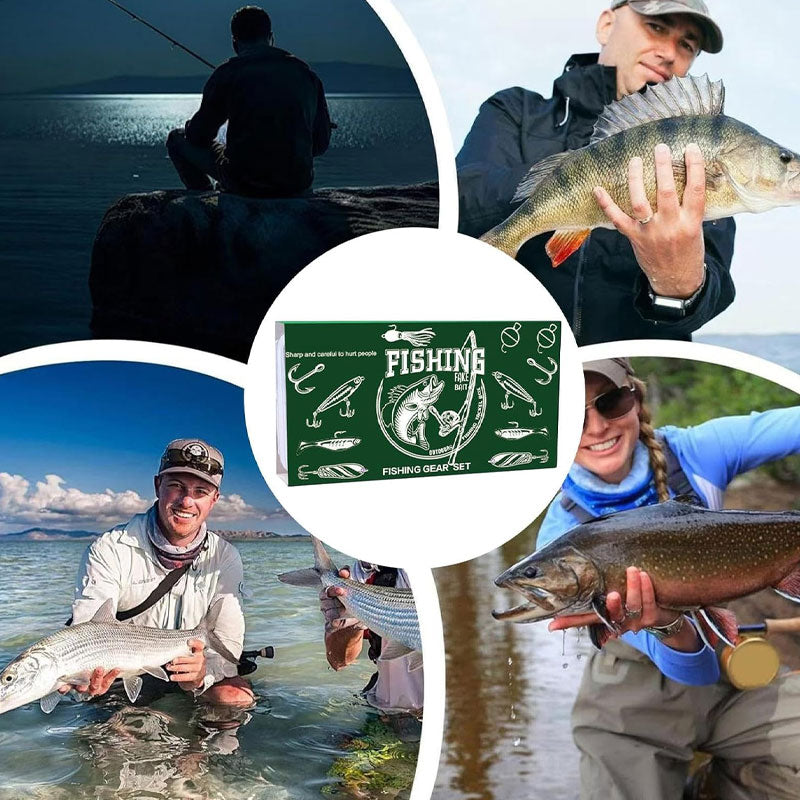 Julkalender för bete och dragfiske, presentask 🎣🎄