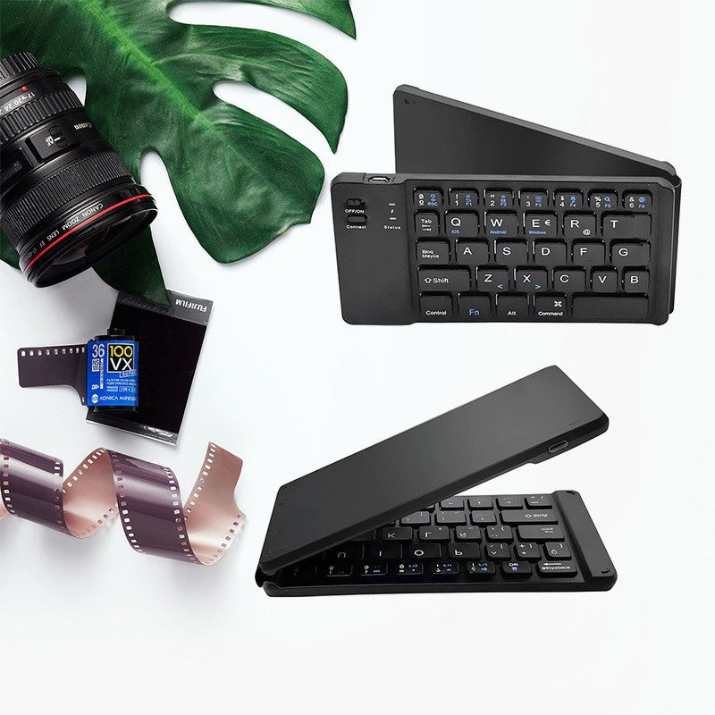 Hopfällbart Bärbart Bluetooth-Tangentbord