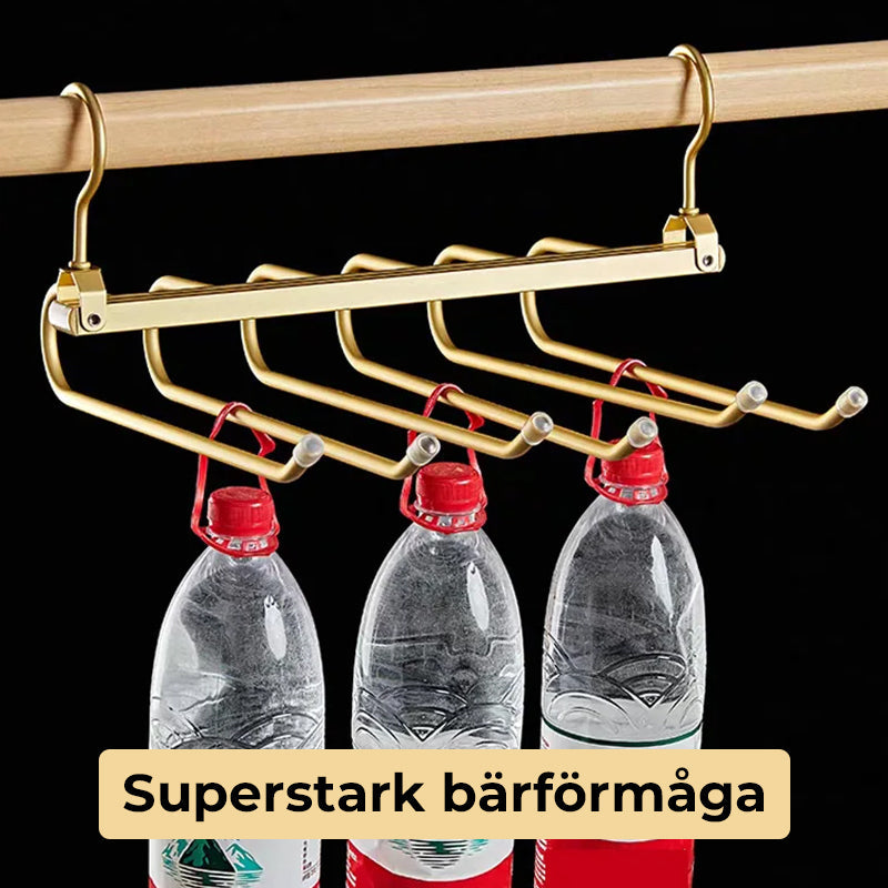 Multifunktionellt Hopfällbart Byxställ/Multifunctional Folding Pants Rack