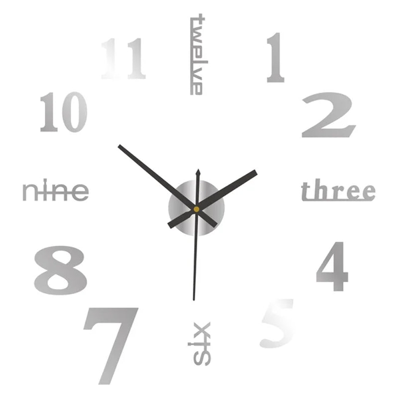 ⏰3D väggdekaler, dekorativa klockor/3D väggdekaler, dekorativa klockor