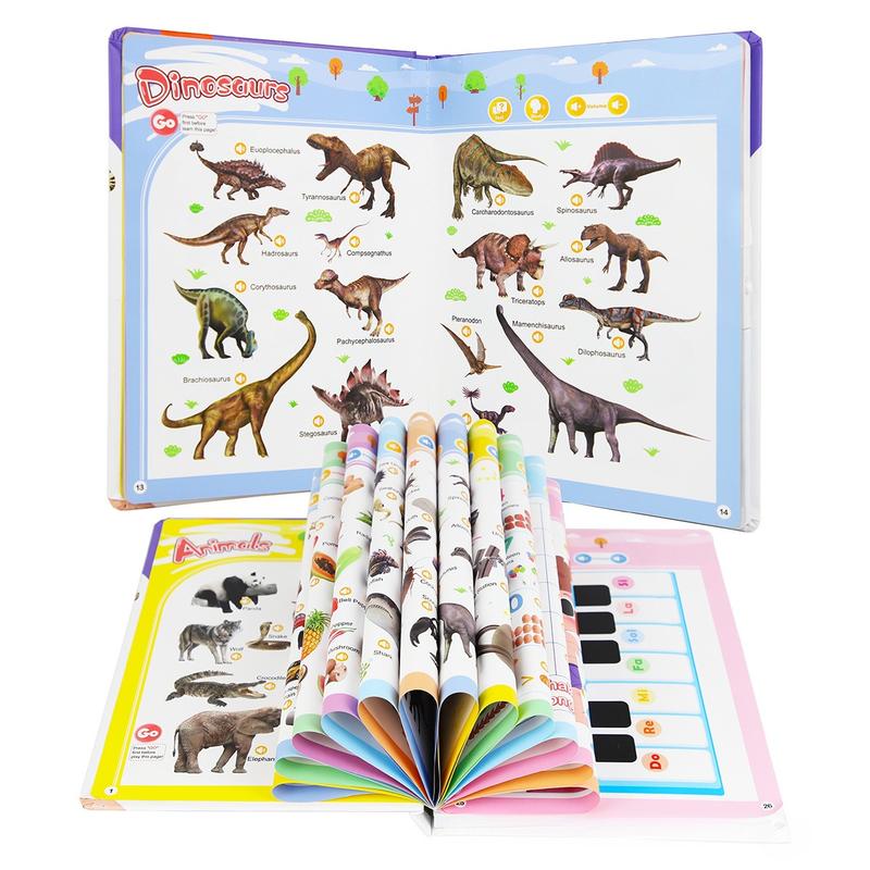 English reading book/Mitt Första Engelska Leksaksljud – 470+ Ord, 21 Teman & Roliga Ordspel! Perfekt Språkleksak för Barn! 🇬🇧