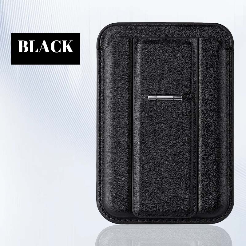 Magnetisk plånbok, iPhone plånbok med justerbart stativ