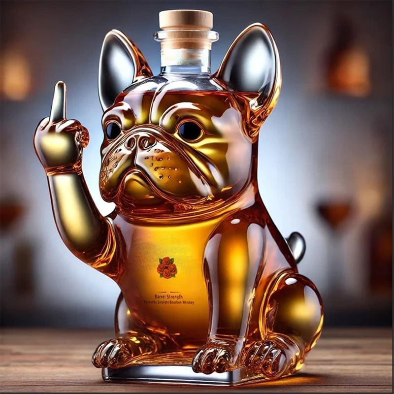 🥃Kreativt formad whiskyflask