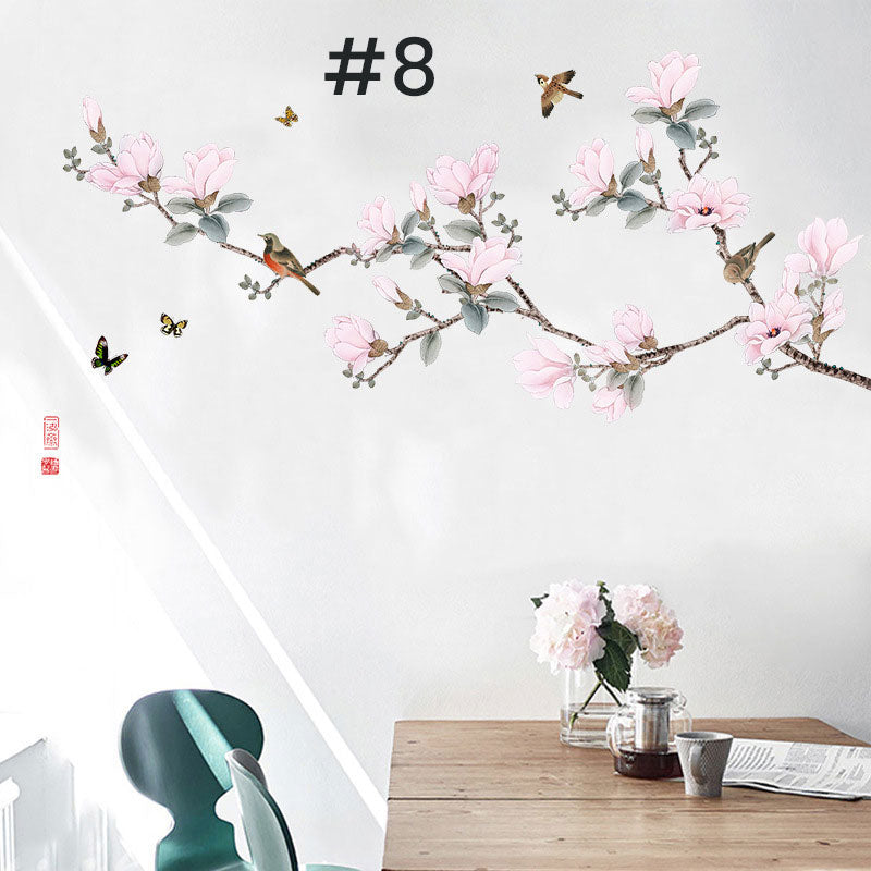 đ„Last Day Promotion 49% RABATTđ„Blomster vĂ€ggdekal tapet