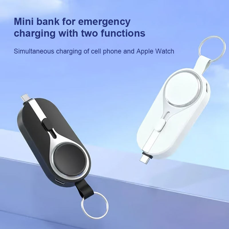 🔥Uppladdningsbar nyckelring📱För telefon + iwatch/Rechargeable Keychain For Phone + iWatch