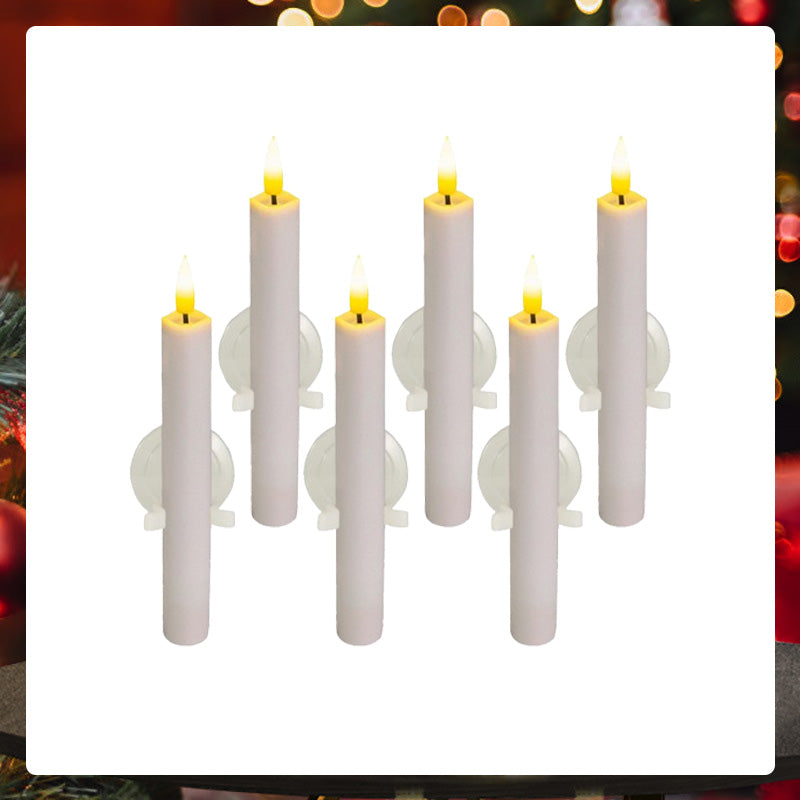 đ Julerbjudande đ„ 6 flammfria LED-fönsterljus