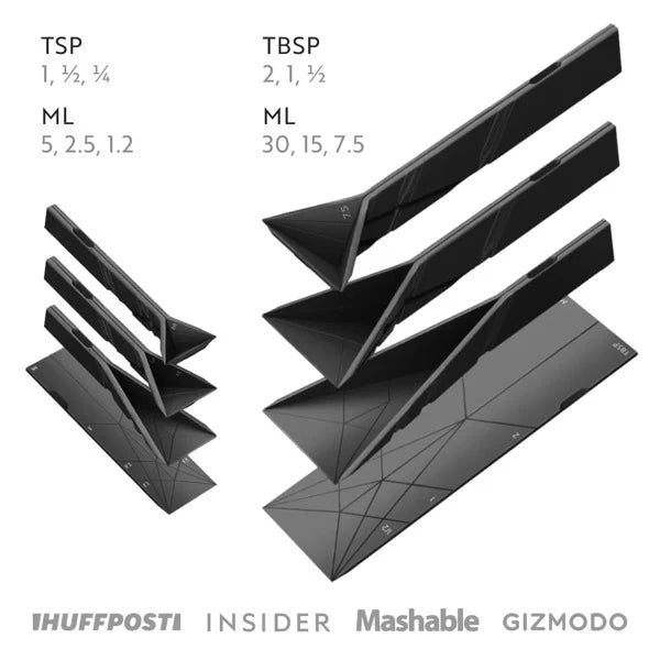 Polygon Flat 3 i 1 mätsked