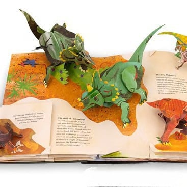 ⏰Särskild veckokampanj: 60% rabatt🦖Encyclopedia 3D Prehistorica Dinosaurs📙HARDCOVE