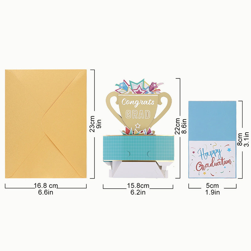 Pop-up Graduation Card Box