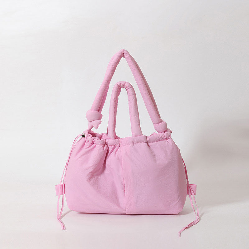 Dunsäck Nylon Dragsko Ryggsäck