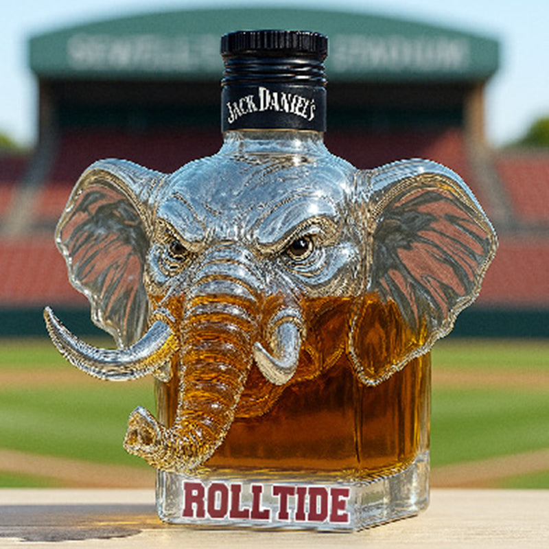 University of Alabama Crown Royal Whiskey-flaska