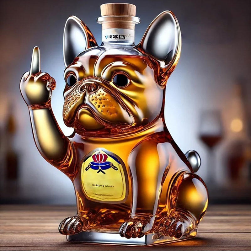 🥃Kreativt formad whiskyflask