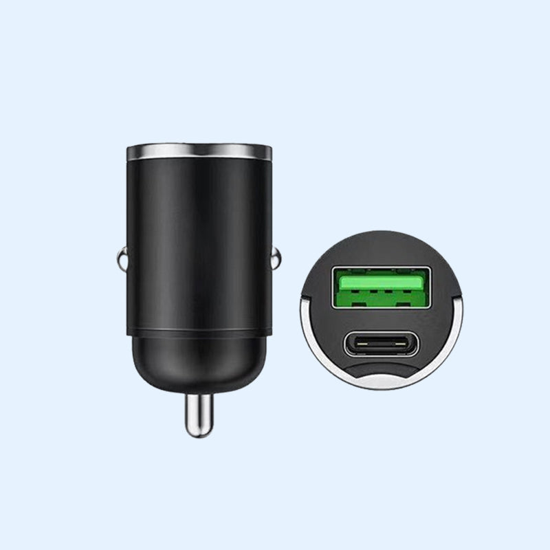 Bil Laddare - Snabbladdningsadapter/Car Charger - Fast charging adapter