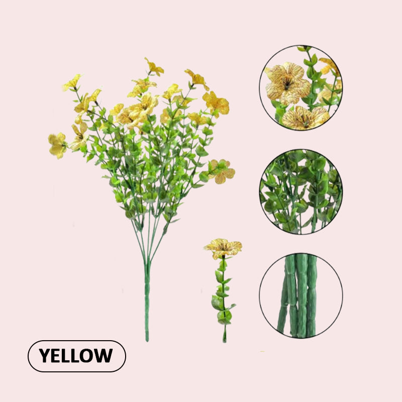 đșUV-resistent fĂ€rgglad konstgjord blommađ