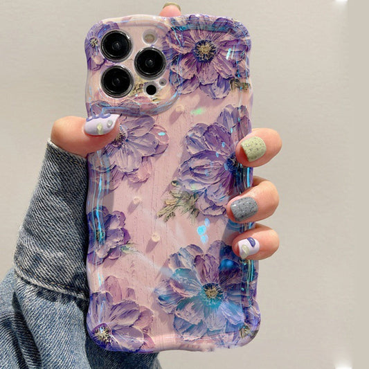 Konst Oljemålning Telefonfodral