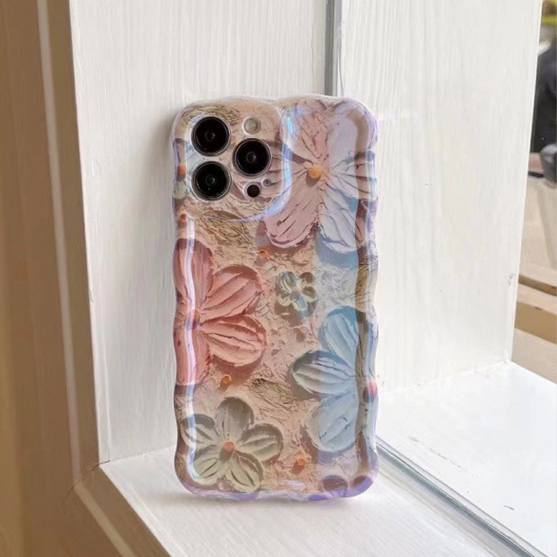 Konst Oljemålning Telefonfodral