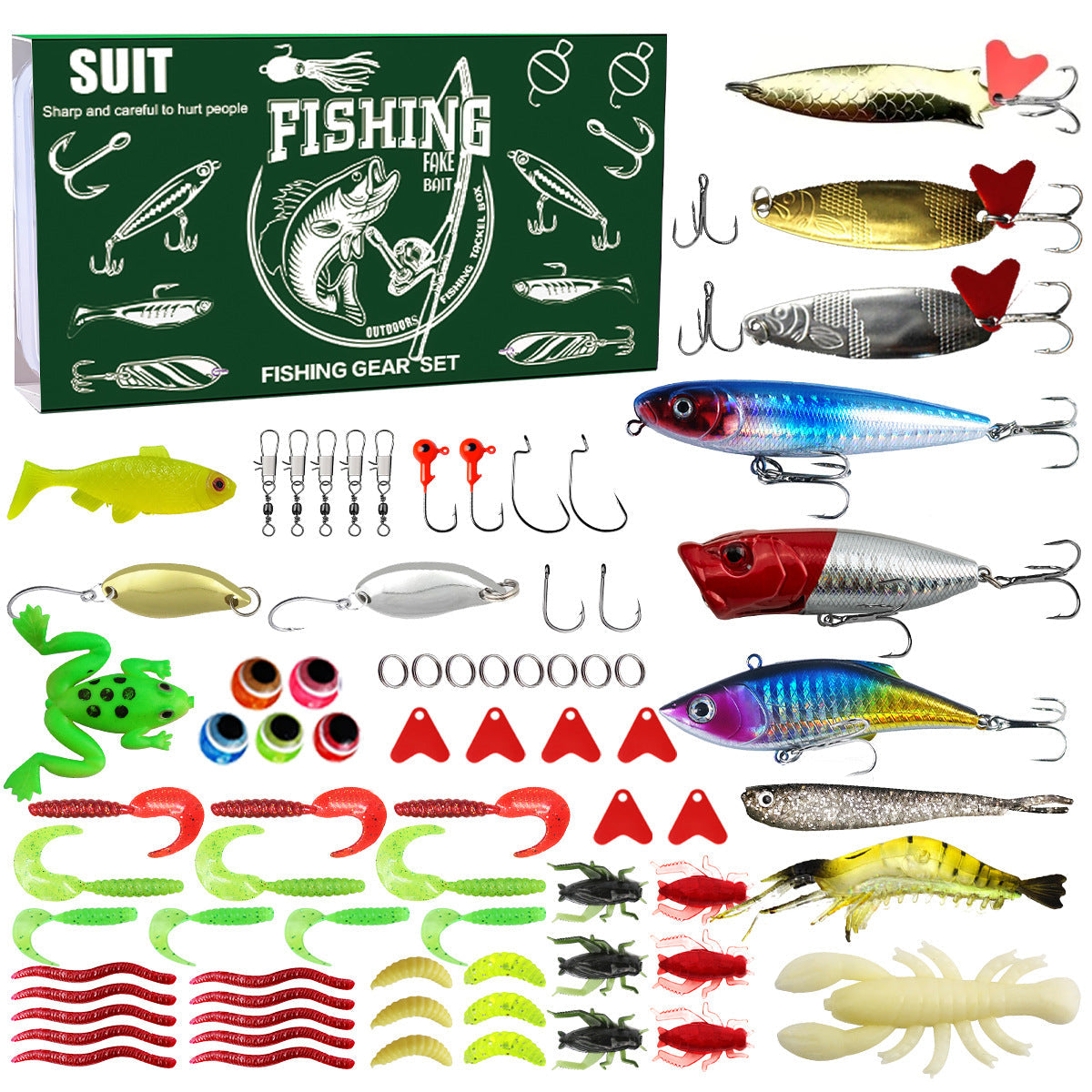 Julkalender för bete och dragfiske, presentask 🎣🎄