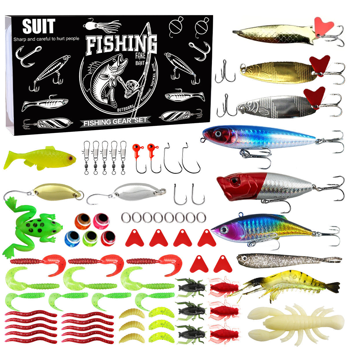 Julkalender för bete och dragfiske, presentask 🎣🎄