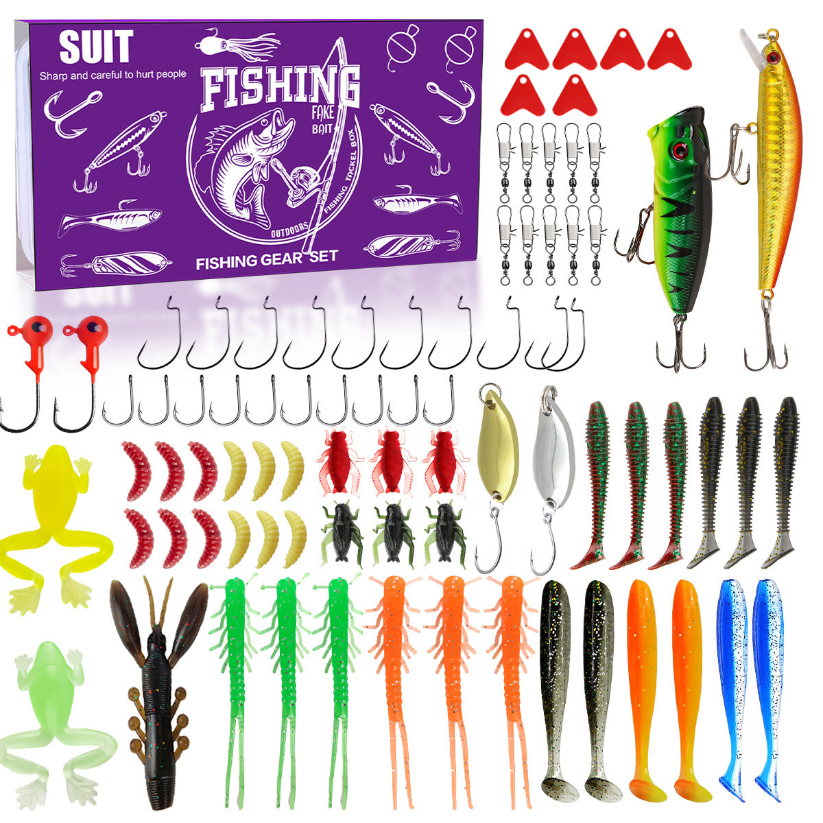 Julkalender för bete och dragfiske, presentask 🎣🎄