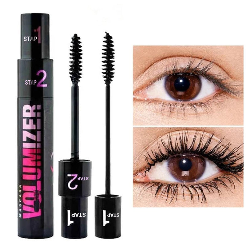 Långa, tjocka fransar Duo Mascara
