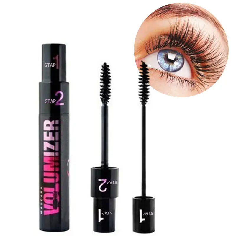 Långa, tjocka fransar Duo Mascara