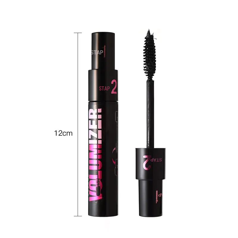 Långa, tjocka fransar Duo Mascara