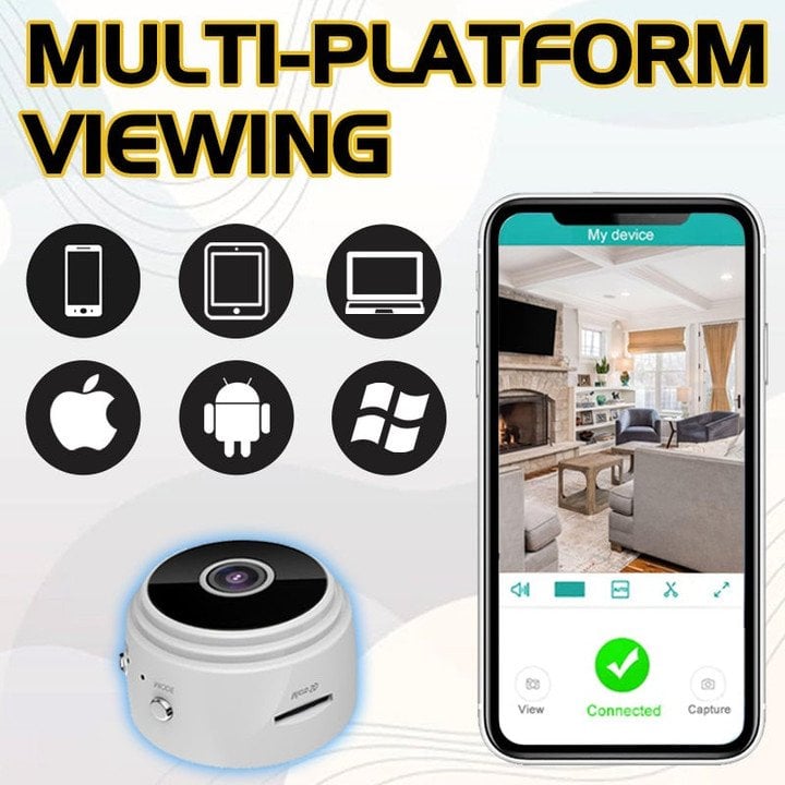 đ„Mini trĂ„dlös magnetisk sĂ€kerhetskamera/đ„Mini Wireless Magnetic Security Camera