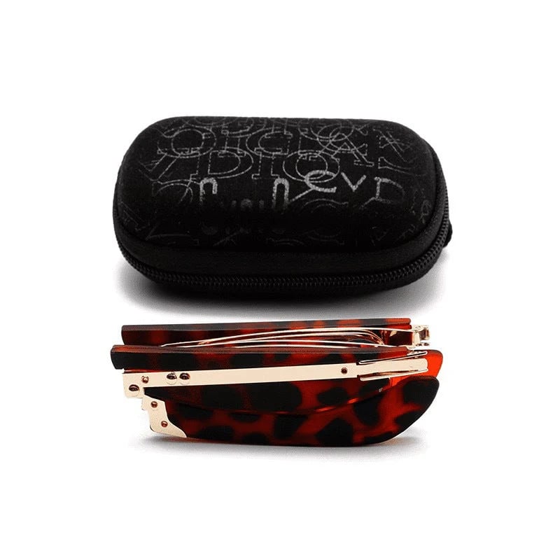 (🎁Last day 49% discount)👓Folding reading glasses with blue light filter and case