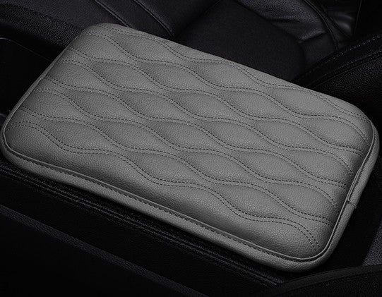 Läder bil armstöd Box Pad
