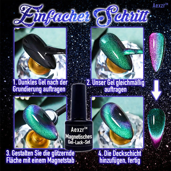 Star Galaxy Magnetic Gel Lacquer Set