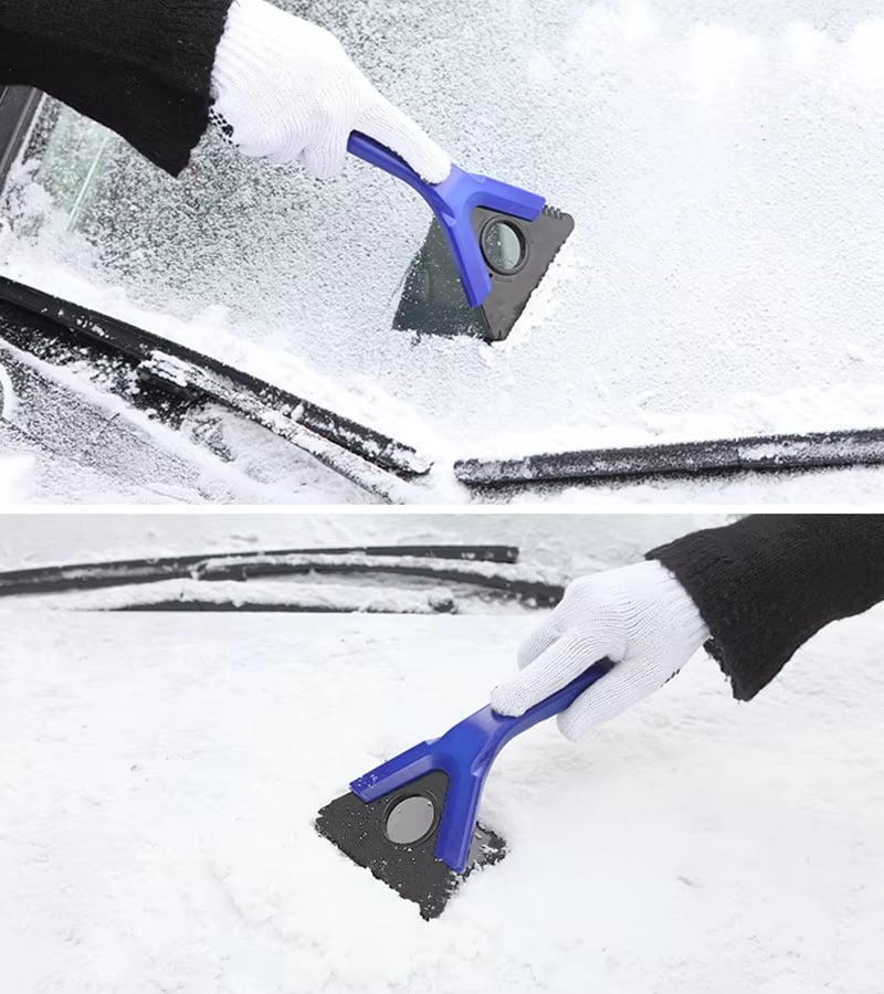Bil snöskyffel