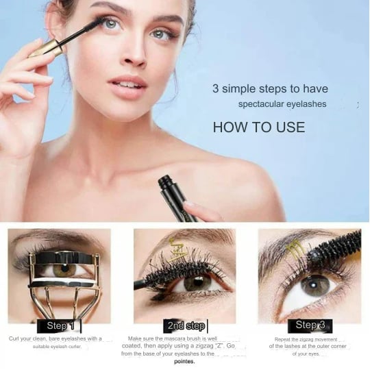 Crown 4D vattenfast mascara