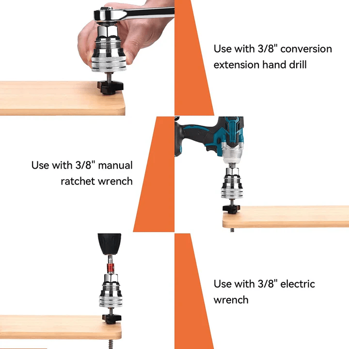 Multifunktions Universal Socket Wrench Tool - Universal Underhållsverktyg